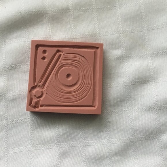 Two sides hand made rubber stamp - Picture 3 of 4